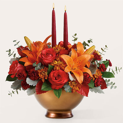 Fruits of Fall Centerpiece –  The Rusty Willow, Grove OK
