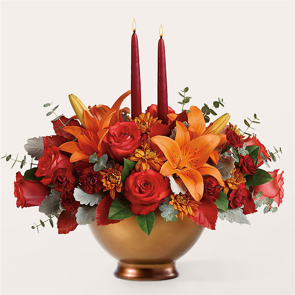 Fruits of Fall Centerpiece –  The Rusty Willow, Grove OK