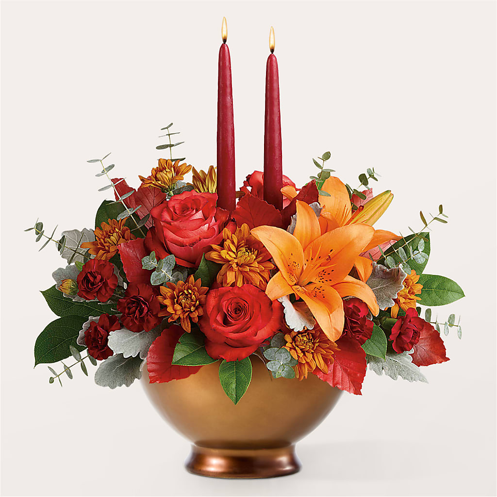 Fruits of Fall Centerpiece –  The Rusty Willow, Grove OK