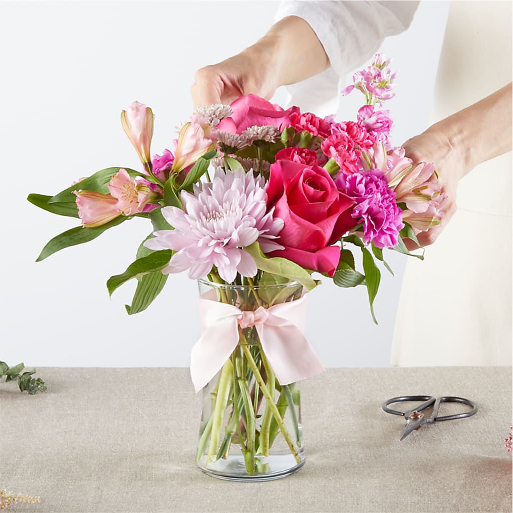 Pink Ribbon - A Florist Original –  The Rusty Willow, Grove OK
