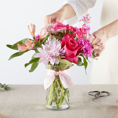 Pink Ribbon - A Florist Original –  The Rusty Willow, Grove OK