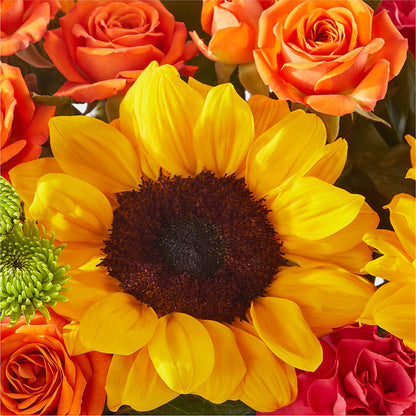 Sun-drenched Blooms Box Bouquet –  The Rusty Willow, Grove OK