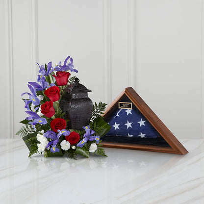 Patriotic Tribute Arrangement –  The Rusty Willow, Grove OK