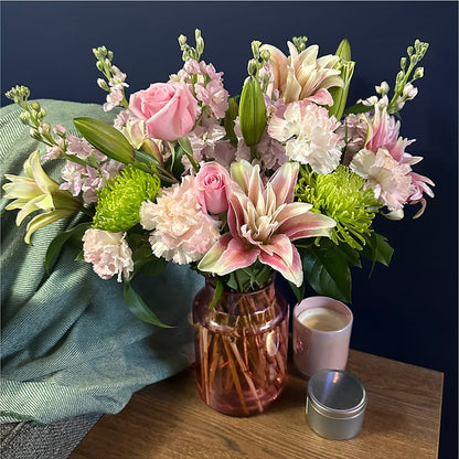Pretty in Pink Bouquet –  The Rusty Willow, Grove OK