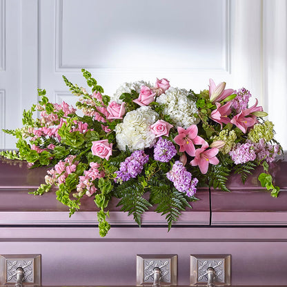 Life's Gratitude Casket Spray –  The Rusty Willow, Grove OK