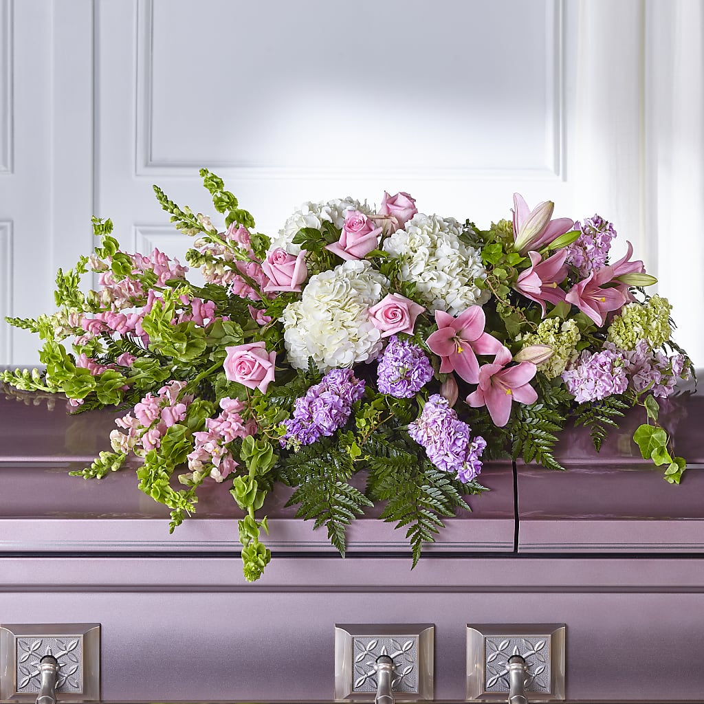 Life's Gratitude Casket Spray –  The Rusty Willow, Grove OK