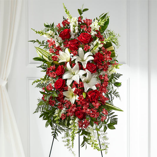 Everlasting Memory Standing Spray –  The Rusty Willow, Grove OK