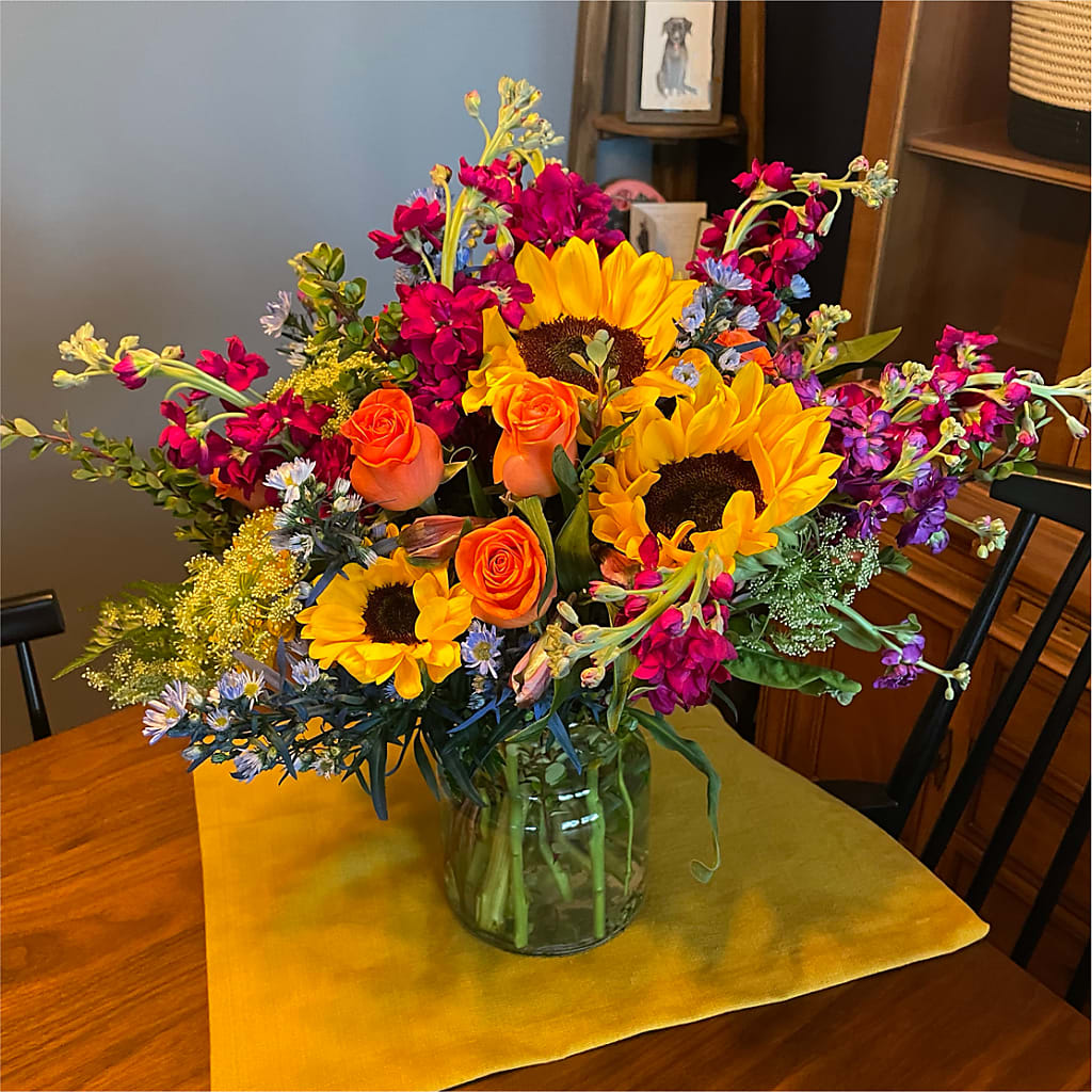 Rays of Life Bouquet –  The Rusty Willow, Grove OK