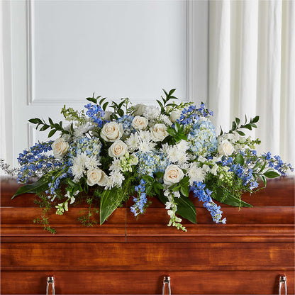 Timeless Essence Casket Spray –  The Rusty Willow, Grove OK
