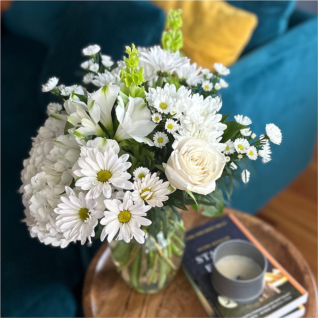 Classic Ivory – A Florist Original –  The Rusty Willow, Grove OK
