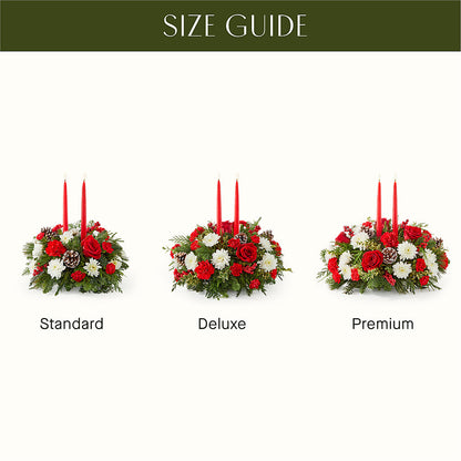 Holiday Soiree Centerpiece –  The Rusty Willow, Grove OK