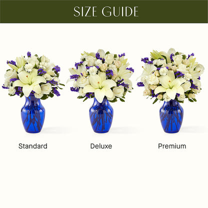 Sapphire Rush Bouquet –  The Rusty Willow, Grove OK