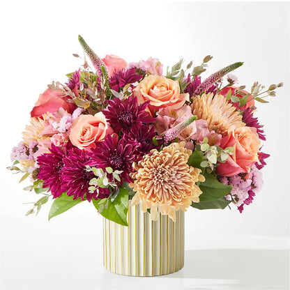 Berry Cobbler Bouquet with Ivory Vase –  The Rusty Willow, Grove OK