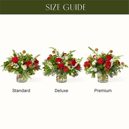 Deck the Halls Bouquet –  The Rusty Willow, Grove OK