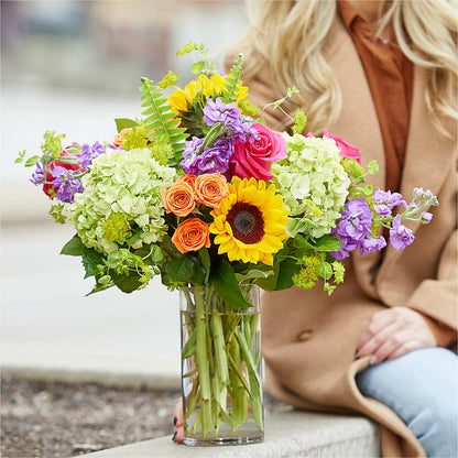 Vibrant Greetings Bouquet –  The Rusty Willow, Grove OK