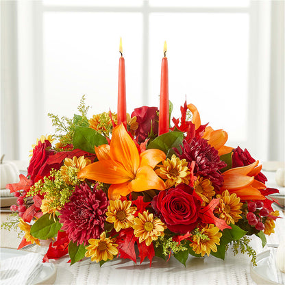 Autumn's Embrace Centerpiece –  The Rusty Willow, Grove OK