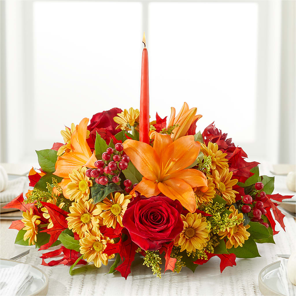 Autumn's Embrace Centerpiece –  The Rusty Willow, Grove OK