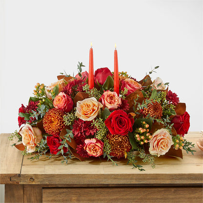 Gather Near Centerpiece –  The Rusty Willow, Grove OK
