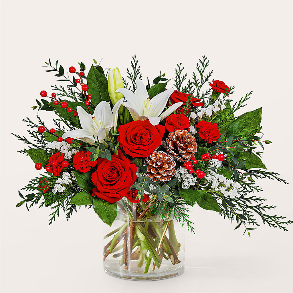 Best in Snow Bouquet –  The Rusty Willow, Grove OK