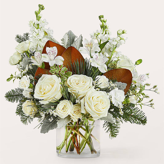 Fresh Snowfall Bouquet –  The Rusty Willow, Grove OK